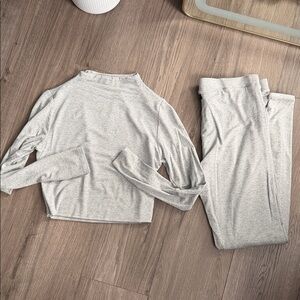 Naked Wardrobe Legging & Crop Top Set